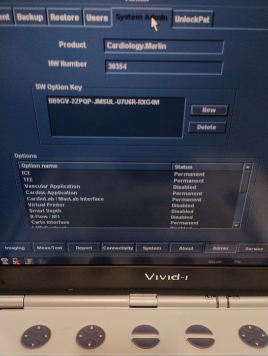 GE Healthcare Vivid i Portable Ultrasound