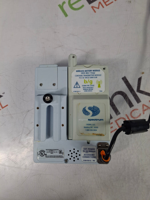 Baxter Sigma Spectrum 6.05.14 with B/G Battery Infusion Pump