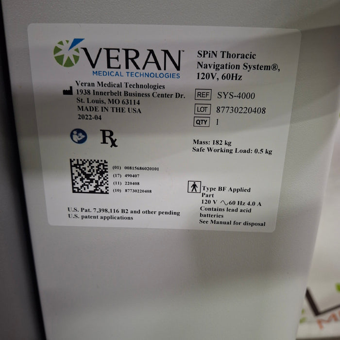 Veran Medical Technologies SPiN Thoracic Navigation System