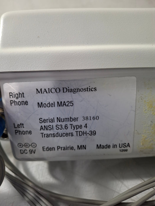Maico MA25 Portable Audiometer