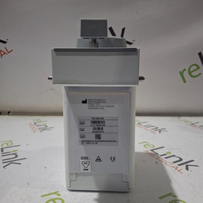 Datex-Ohmeda Tec 850 Isoflurane Vaporizer