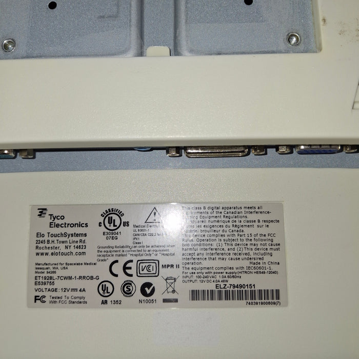 Elo Touch Solutions ET1928L-7CWM-1-RROB-G Monitor