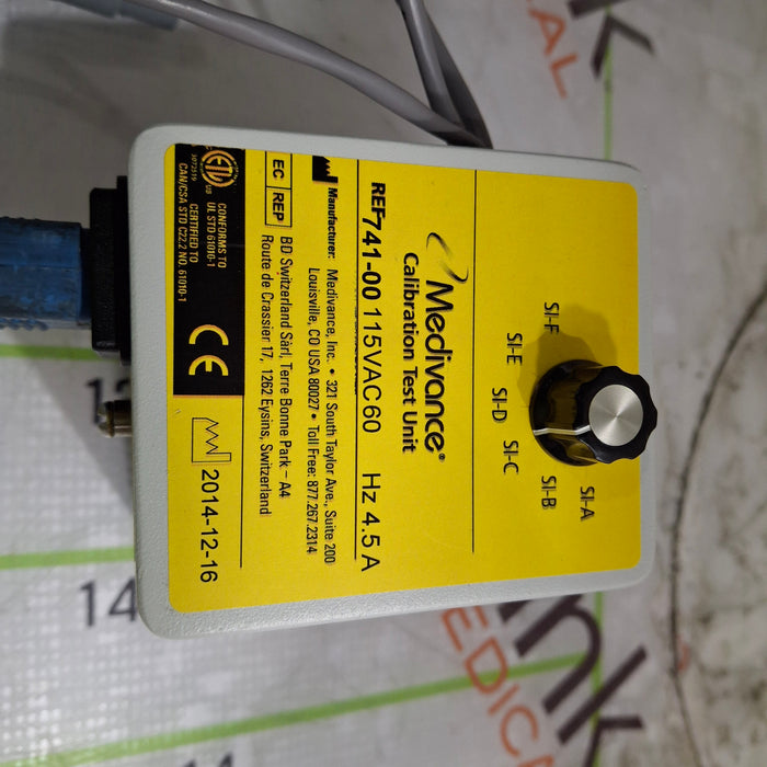 Medivance 741-00 Calibration Test Unit