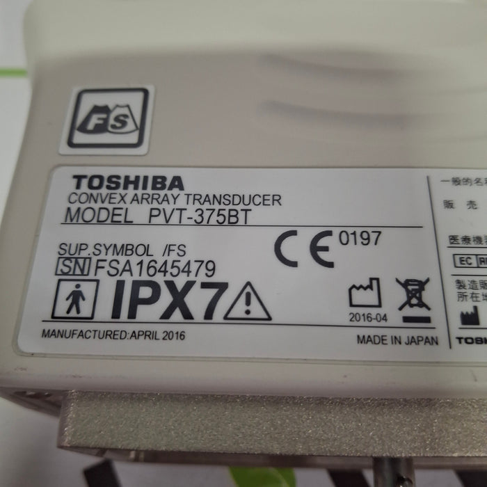 Toshiba PVT-375BT Convex Transducer