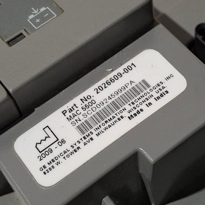 GE Healthcare MAC 5500 ECG without CAM Module