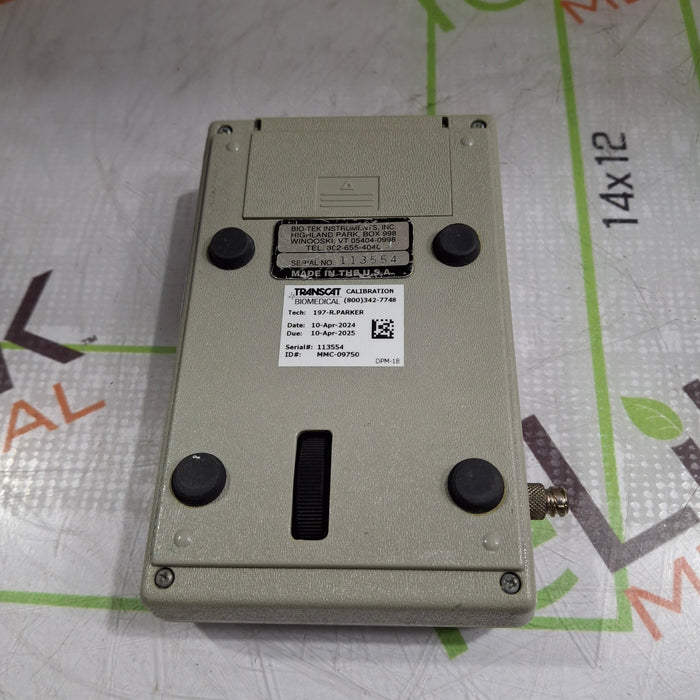 Bio-Tek Instruments DPM-IB Pneumatic Transducer Tester