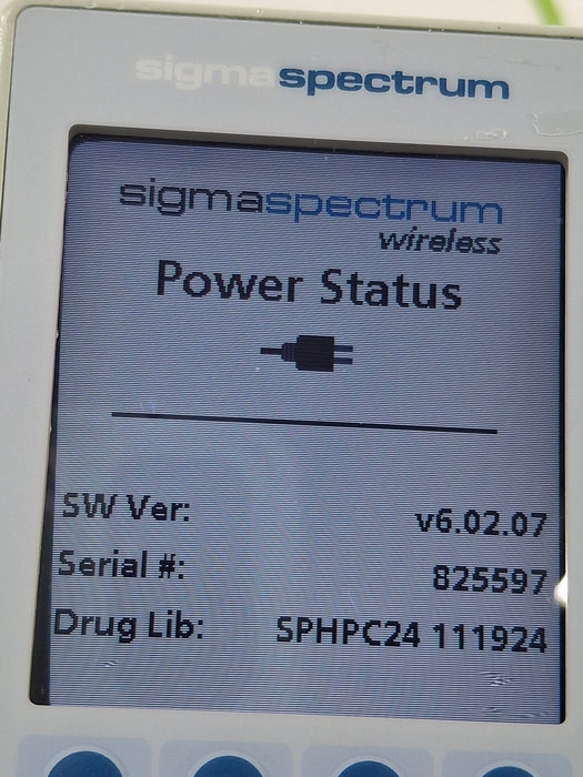 Baxter Sigma Spectrum 6.02.07 without Battery Infusion Pump