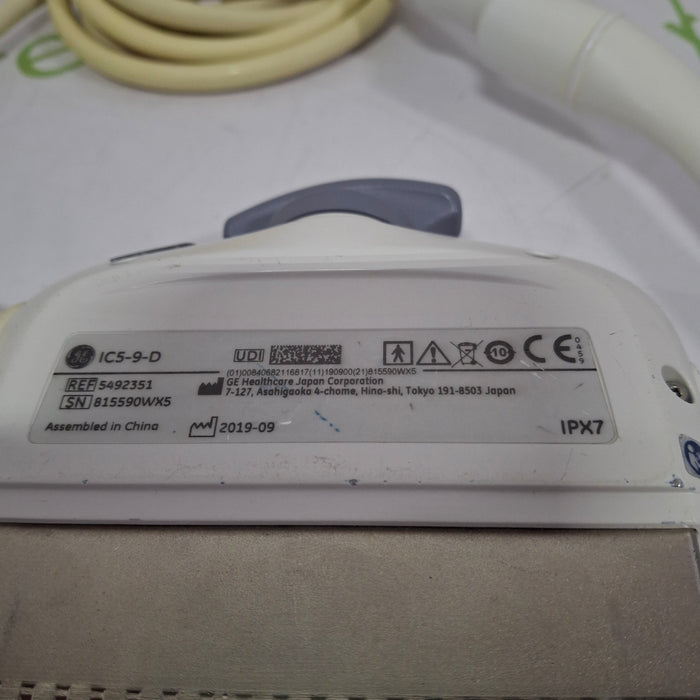 GE Healthcare IC5-9-D Endocavity Transducer
