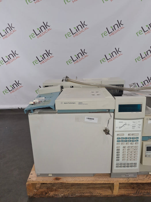 Agilent 6890N 5973 MSD GCMS Gas Chromatograph Mass