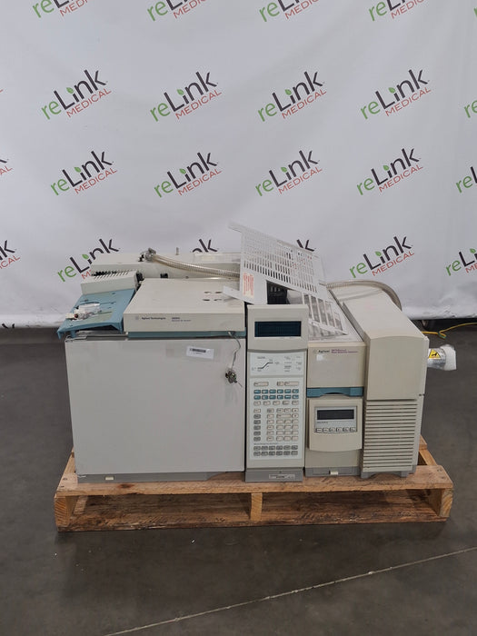 Agilent 6890N 5973 MSD GCMS Gas Chromatograph Mass