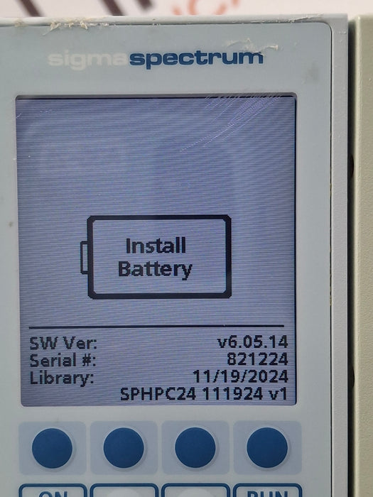 Baxter Sigma Spectrum 6.05.14 without Battery Infusion Pump