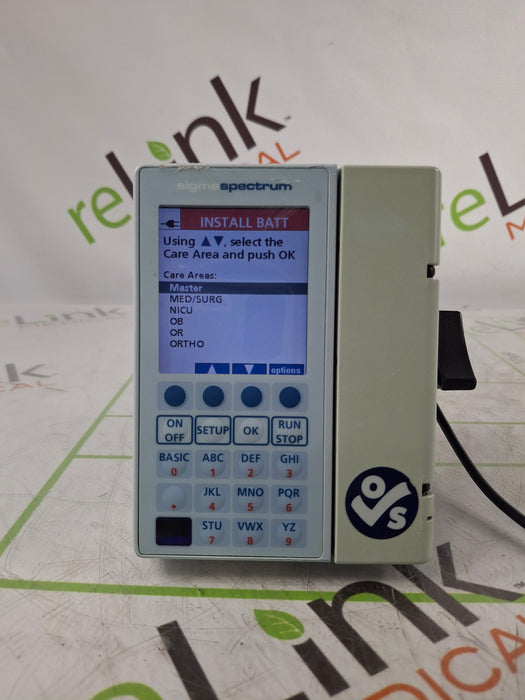 Baxter Sigma Spectrum 6.05.14 without Battery Infusion Pump