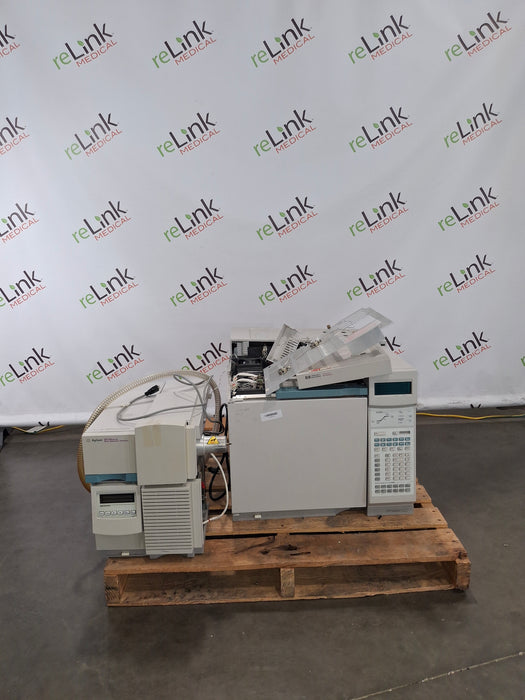 Agilent 6890N 5973 MSD GCMS Gas Chromatograph Mass