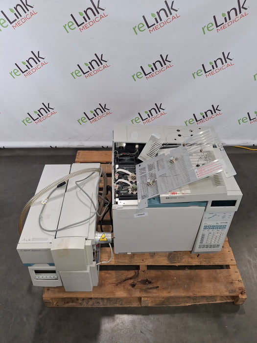 Agilent 6890N 5973 MSD GCMS Gas Chromatograph Mass