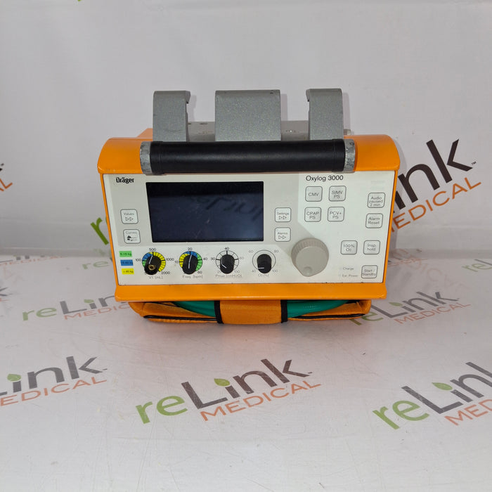 Draeger Medical Oxylog 3000 Portable Ventilator