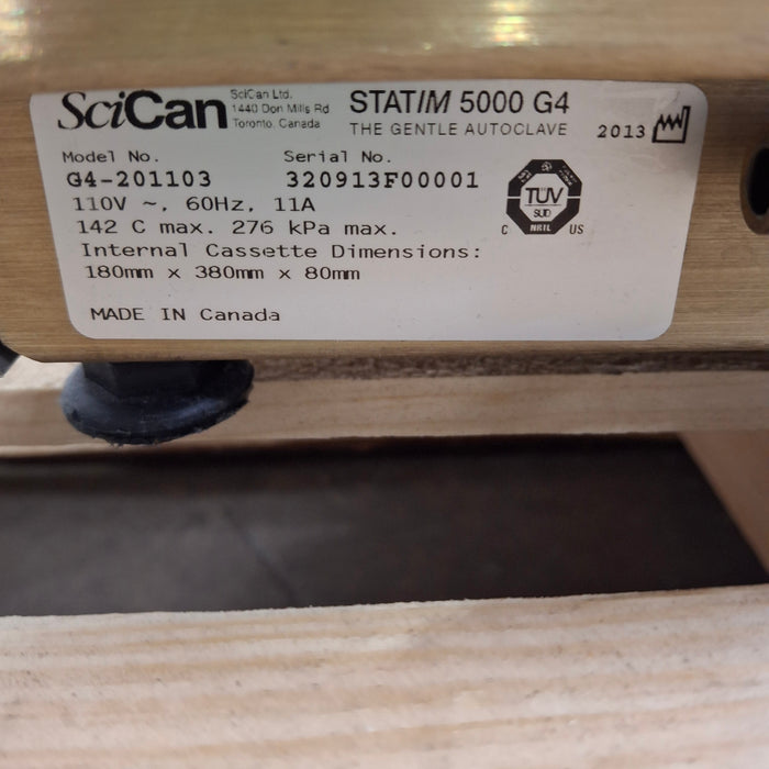SciCan Statim 5000 G4 Cassette Autoclave