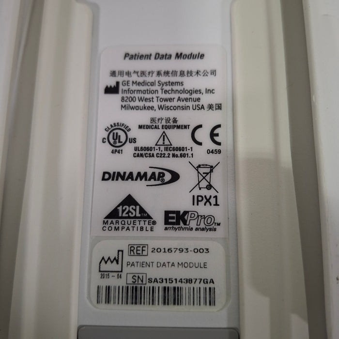 GE Healthcare PDM Masimo Patient Data Module