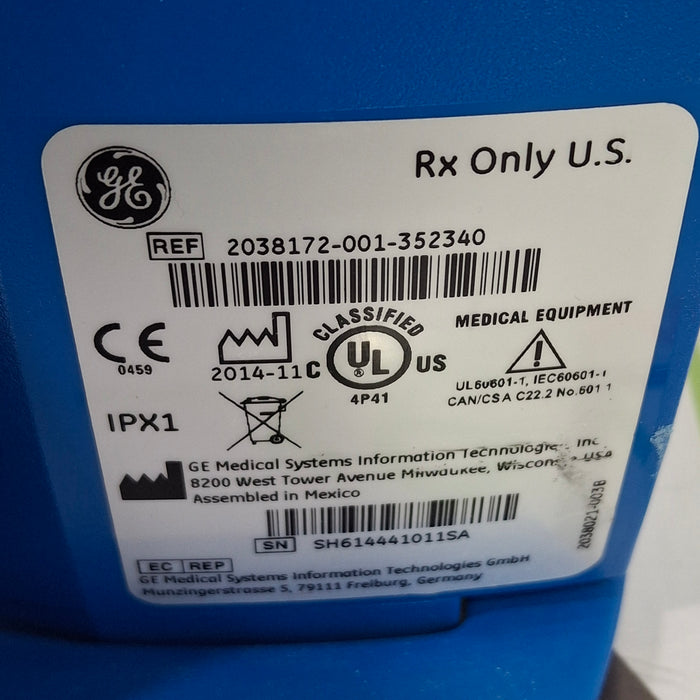 GE Healthcare Dinamap V100 - NIBP, SpO2, Temp Vital Signs Monitor