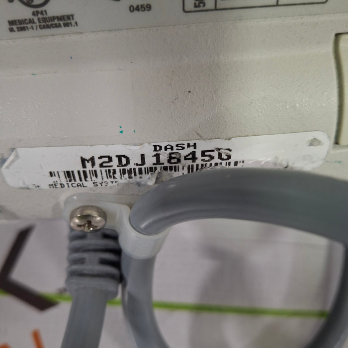 GE Healthcare Dash 3000 - Masimo SpO2 Patient Monitor