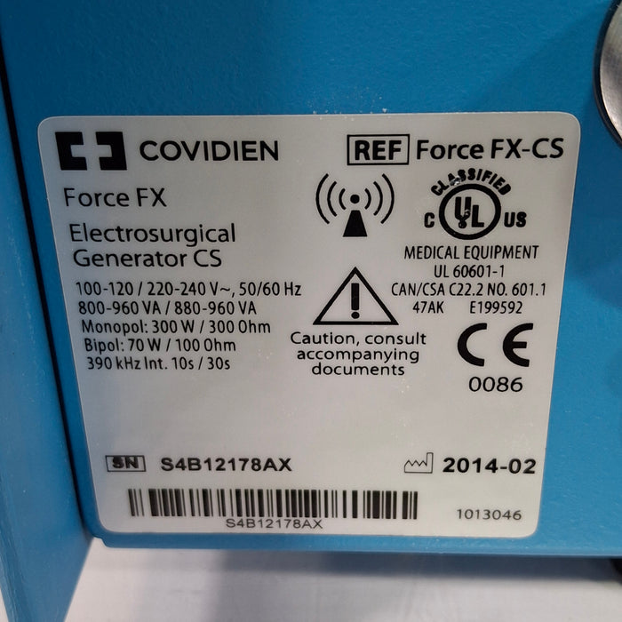 Covidien Force FX-CS Electrosurgical Unit