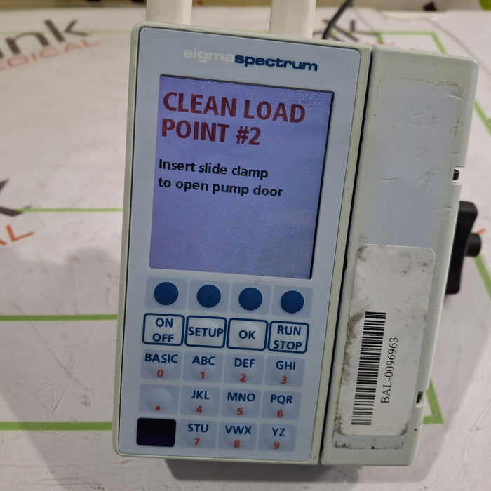 Baxter Sigma Spectrum with A/B/G/N Battery Infusion Pump