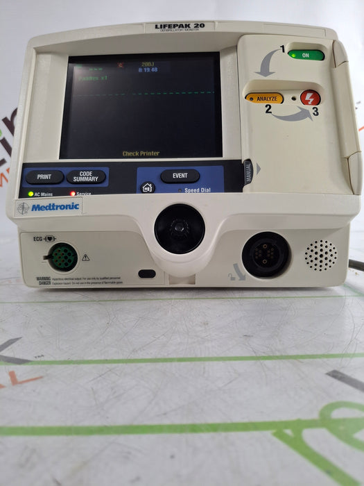 Physio-Control LifePak 20 Defibrillator