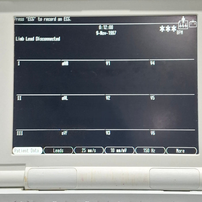 GE Healthcare MAC 5000 ECG with CAM Module