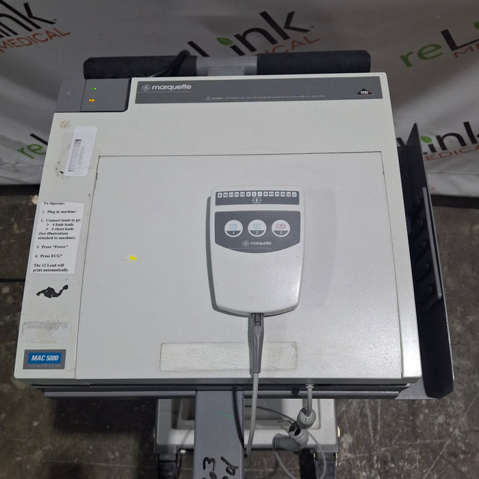 GE Healthcare MAC 5000 ECG with CAM Module