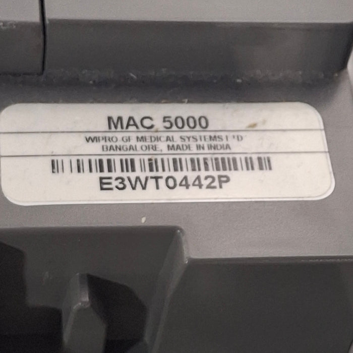 GE Healthcare MAC 5000 ECG with CAM Module