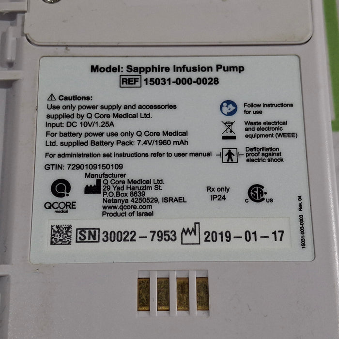 QCore Medical Sapphire Multi-Therapy Infusion Pump
