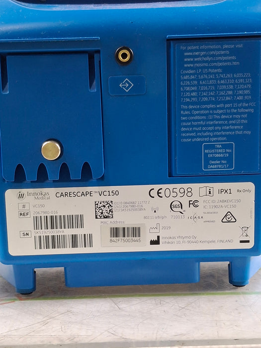 GE Healthcare Carescape VC150 Nellcor Vital Signs Monitor