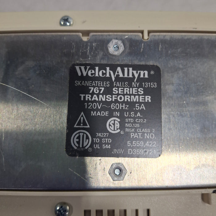 Welch Allyn 767 Otoscope/Ophthalmoscope Wall Tranformer