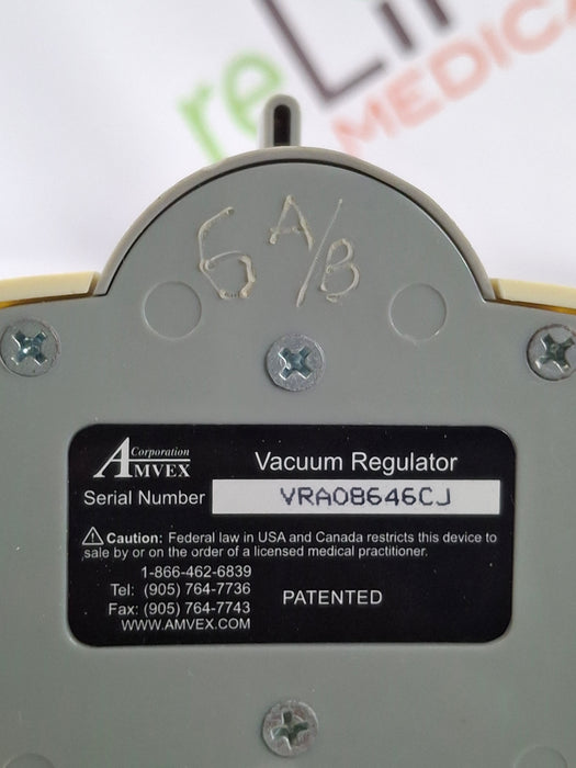 Amvex Vacuum Regulator