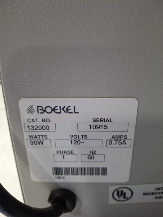 Boekel Scientific 132000 Lab Analog Benchtop 0.8 cu ft Incubator