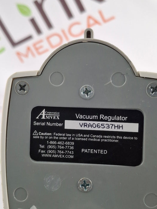 Amvex Vacuum Regulator