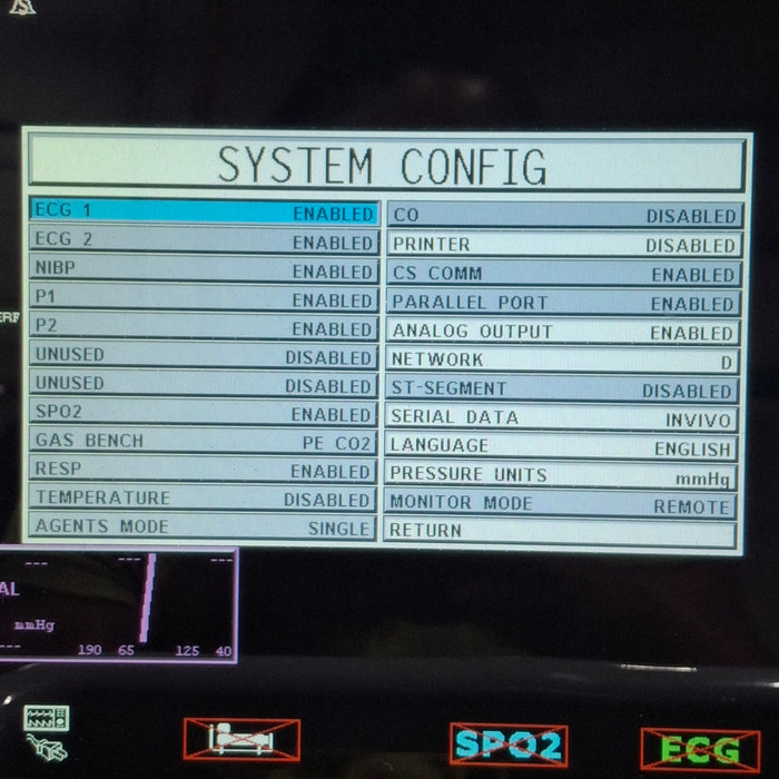 Philips Invivo Expression MRI Compatible Patient Monitor