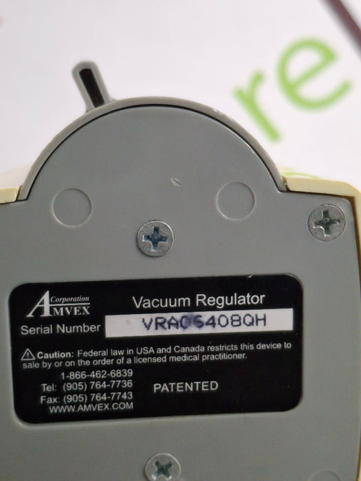 Amvex Vacuum Regulator