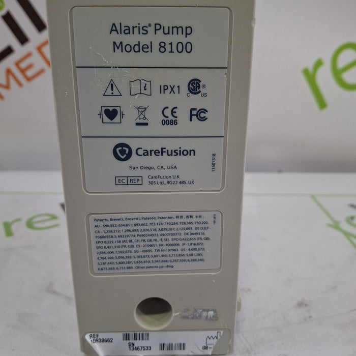 CareFusion Alaris 8100 LVP Infusion Pump Module