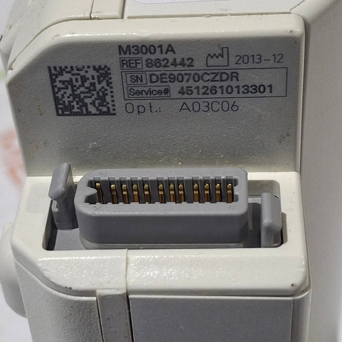 Philips M3001A-A03C06 Masimo SpO2, NIBP, ECG, Temp, IBP MMS Module