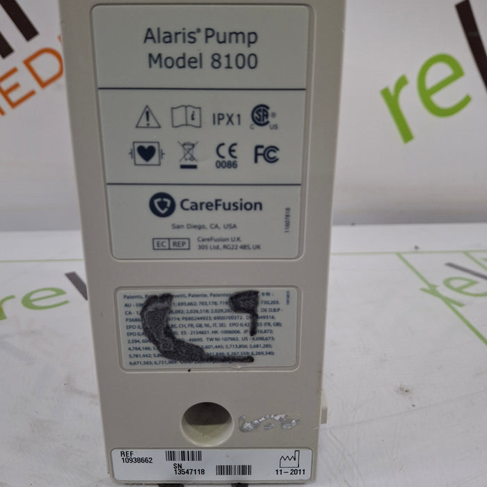 CareFusion Alaris 8100 LVP Infusion Pump Module