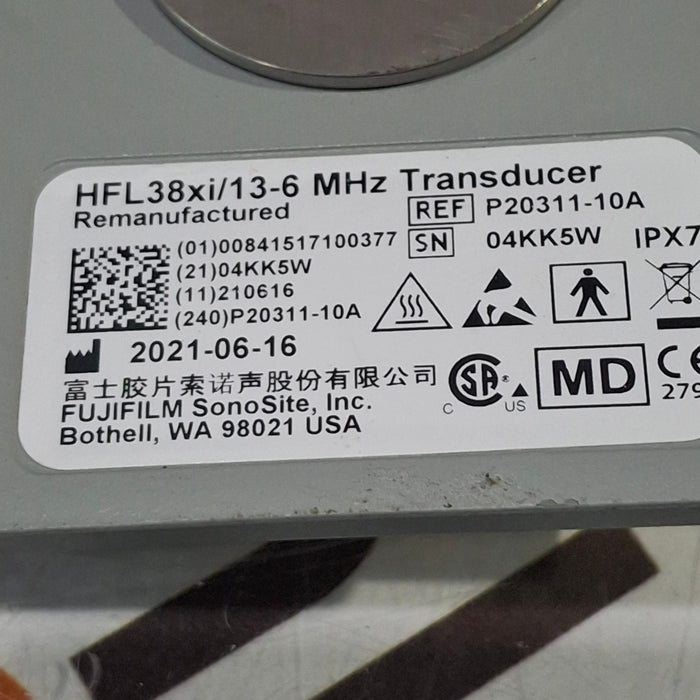 Sonosite HFL38xi/13-6 MHz Transducer