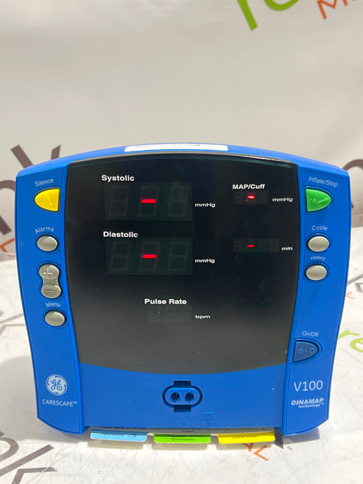 GE Healthcare Dinamap V100 - NIBP Vital Signs Monitor