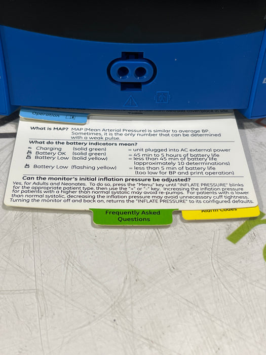 GE Healthcare Dinamap V100 - NIBP Vital Signs Monitor