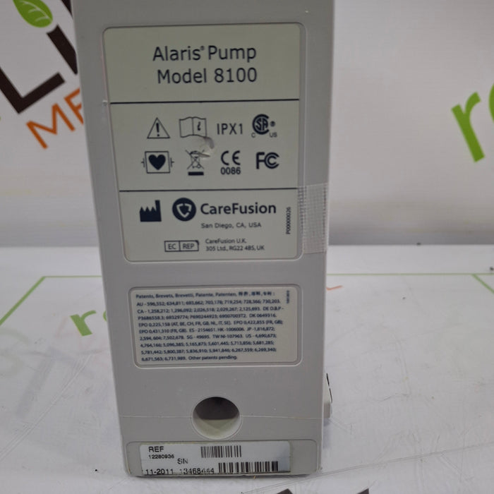 CareFusion Alaris 8100 LVP Infusion Pump Module