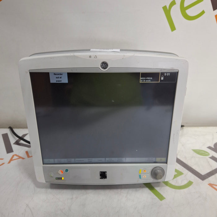 GE Healthcare Carescape B650 Neonatal Care Patient Monitor