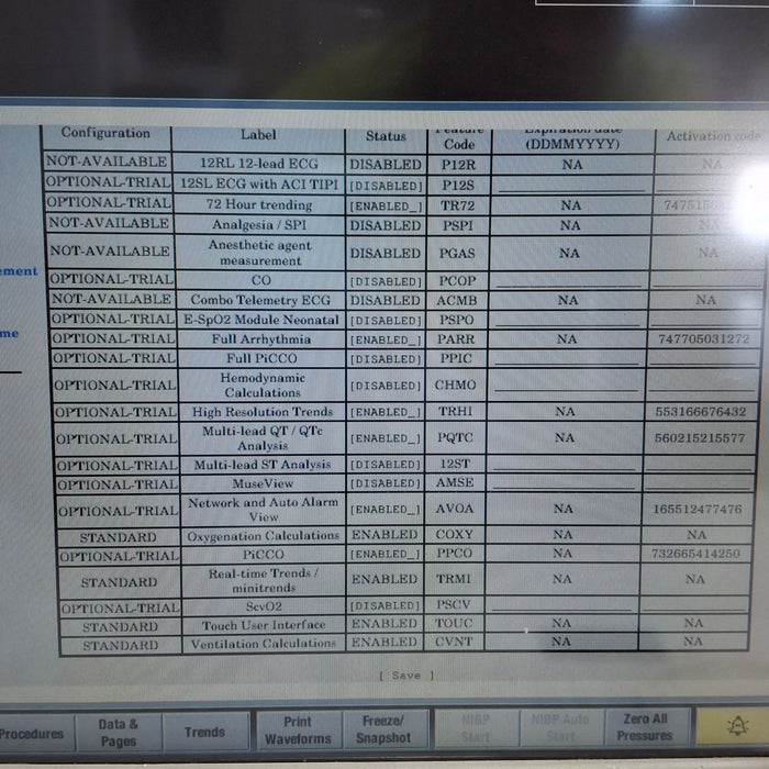 GE Healthcare Carescape B650 Neonatal Care Patient Monitor