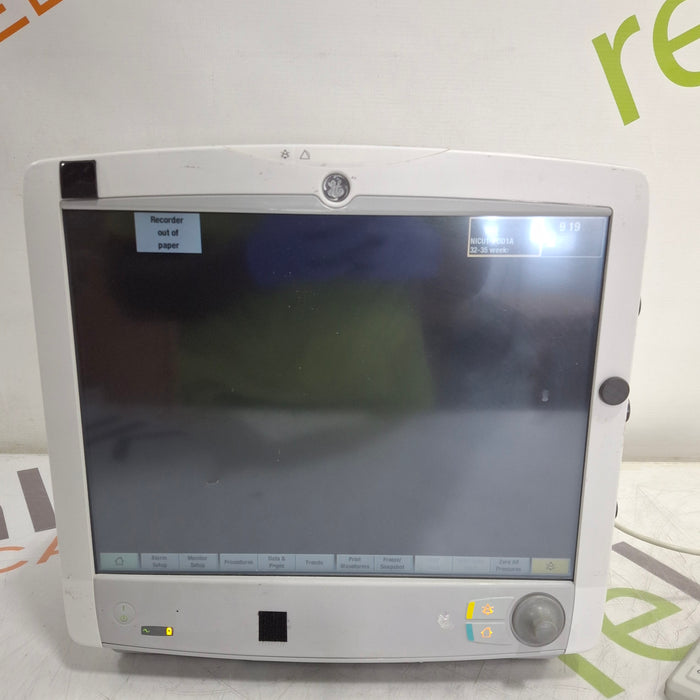 GE Healthcare Carescape B650 Neonatal Care Patient Monitor
