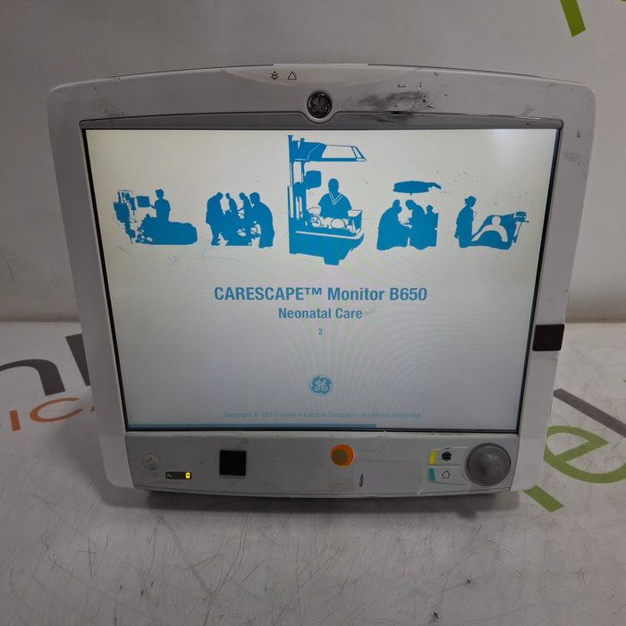 GE Healthcare Carescape B650 Neonatal Care Patient Monitor