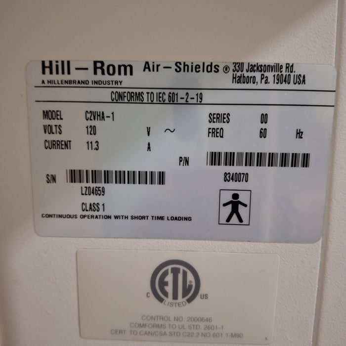 Hill-Rom C2000 Infant Incubator