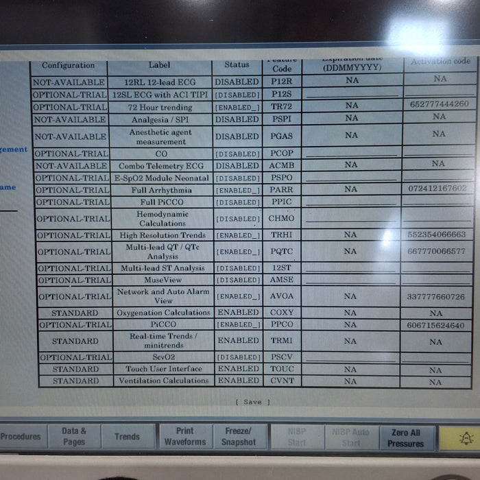 GE Healthcare Carescape B650 Neonatal Care Patient Monitor